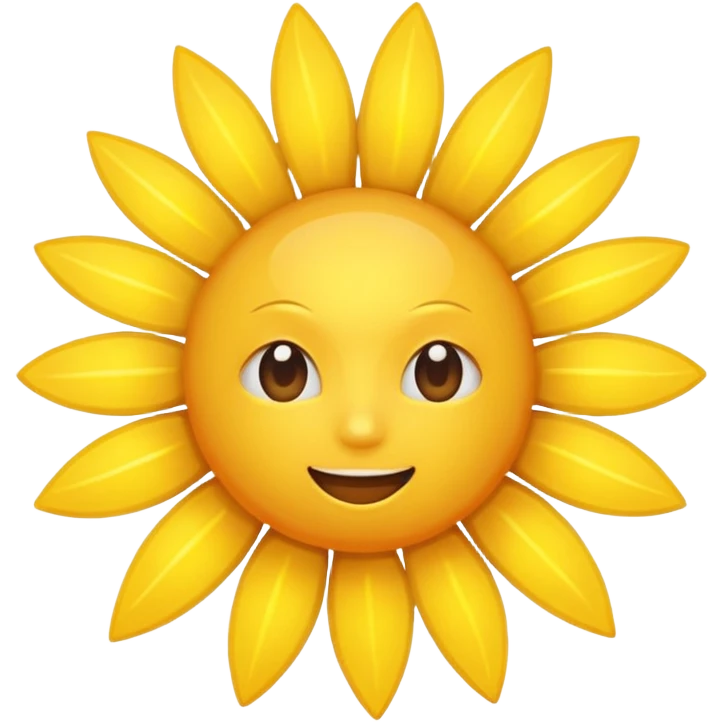 Sun emoji