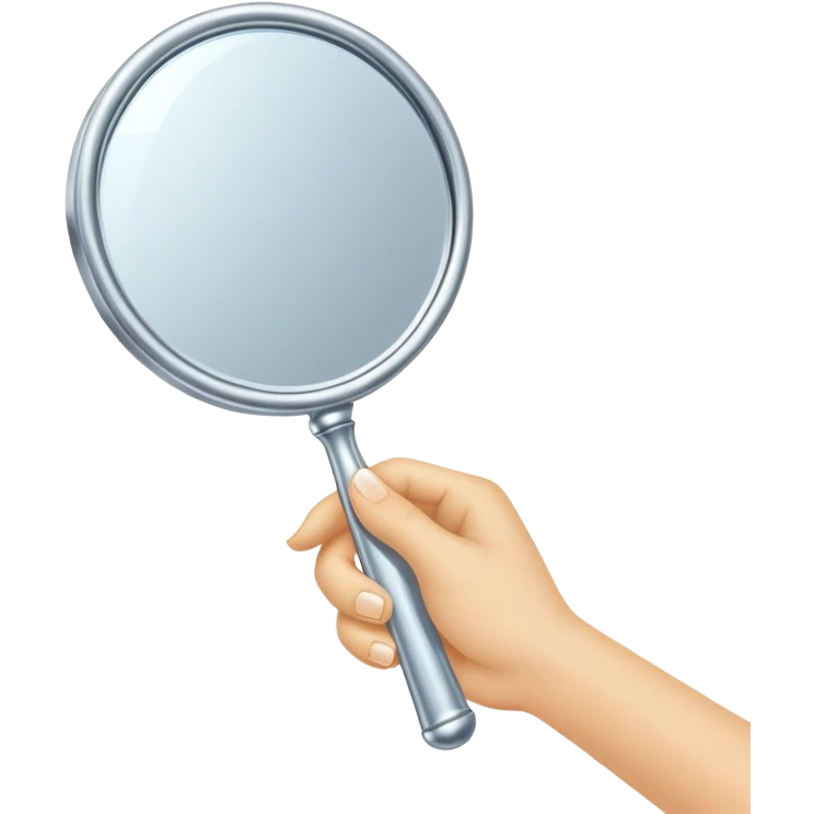 mirror handhold emoji