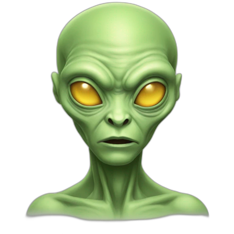 ugly ahh alien emoji