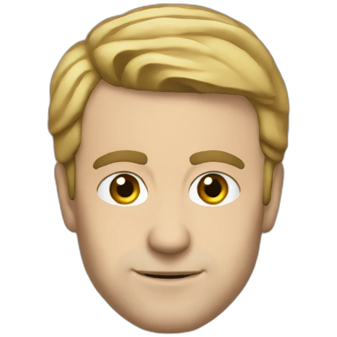 Macron en strings emoji