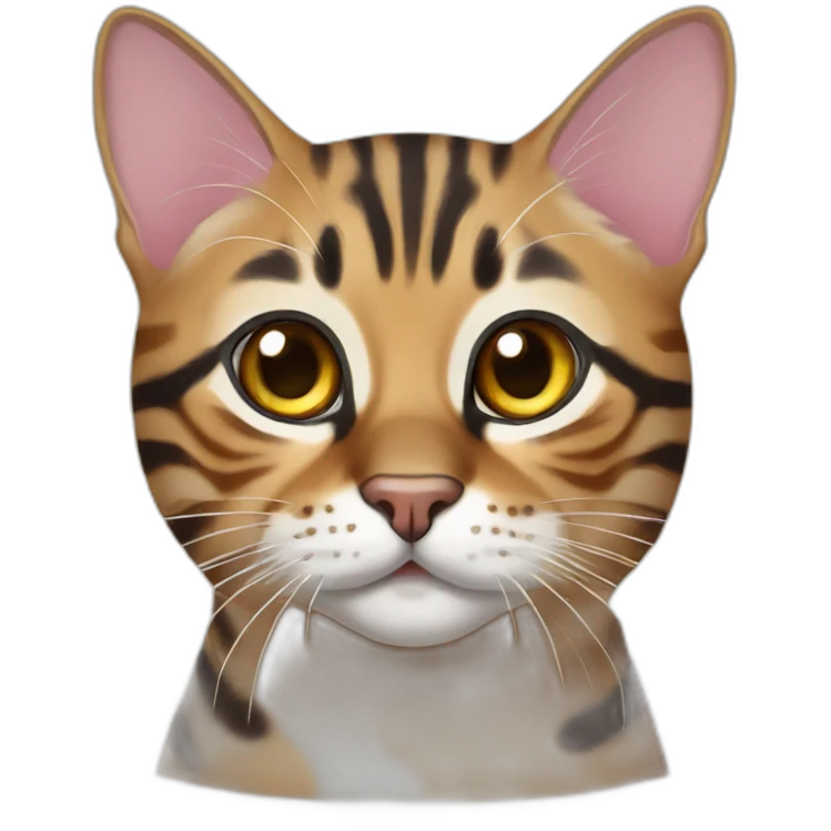 bengal cat emoji