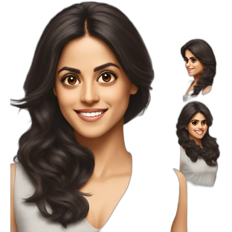 Genelia D'Souza emoji