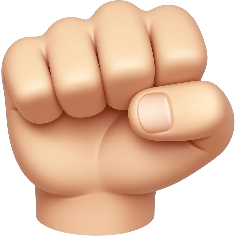 raise punch emoji