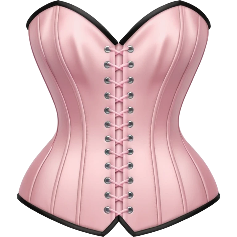Corset rosa pastel  emoji