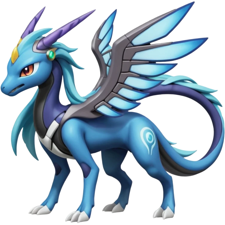 Meloetta-Zekrom-Kyurem-Dialga-Suicune-hybrid emoji