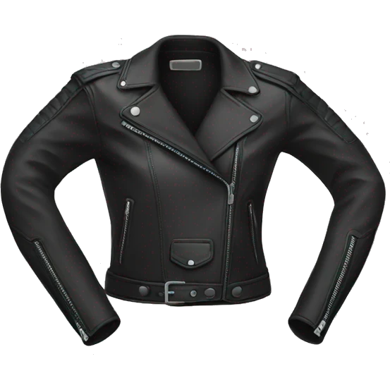 biker jacket emoji