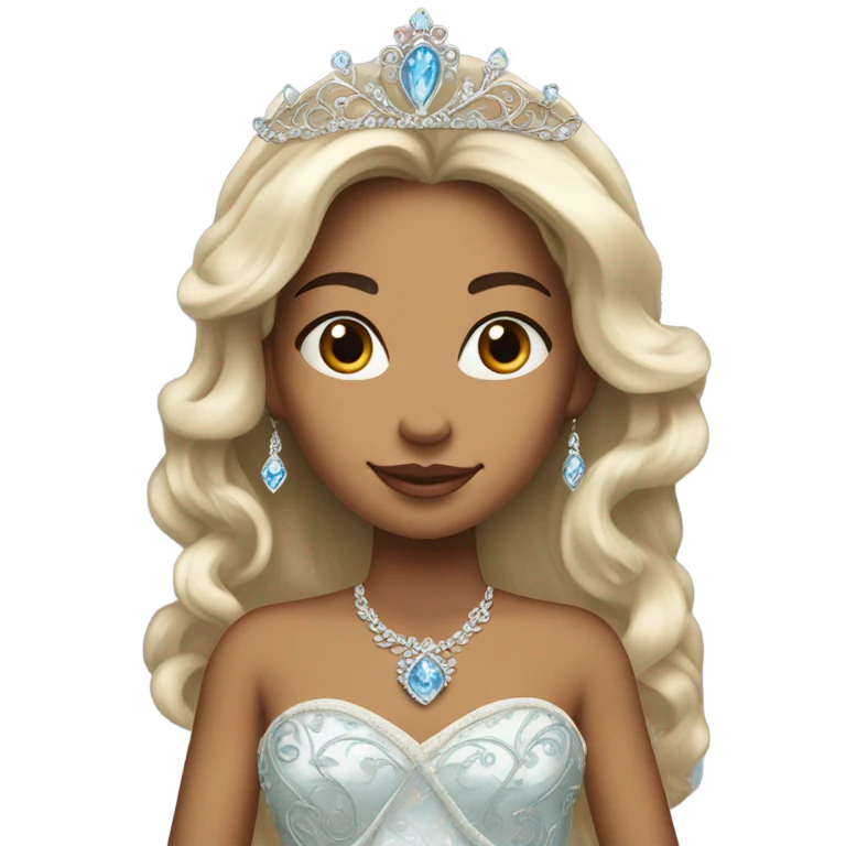 A princess  emoji