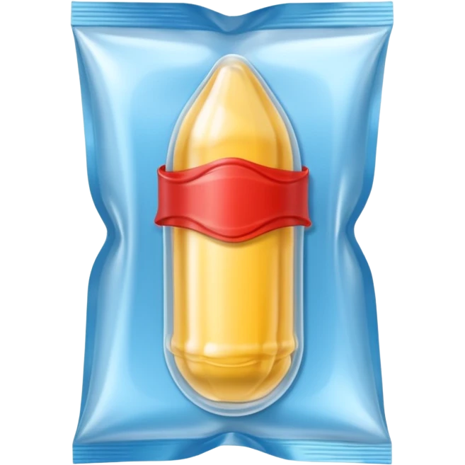 condom in the plastic   emoji