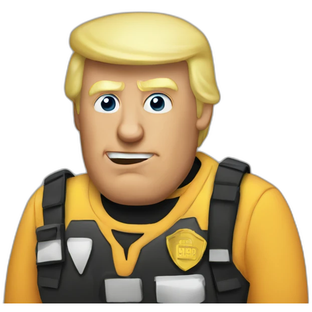 trump-getting-arrested emoji
