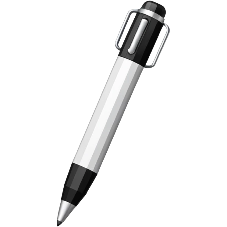 pixelated big pen emoji