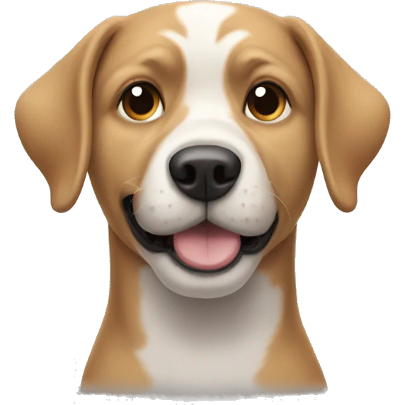 A dog with 3 heads emoji