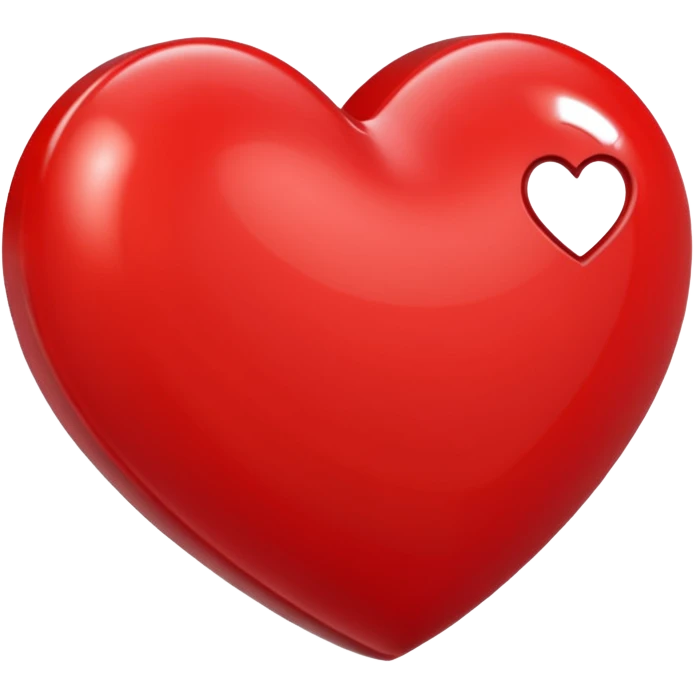 😝 avec un cœur rouge en haut à droite emoji