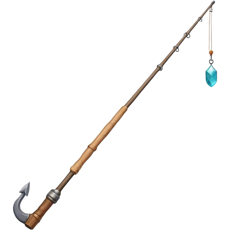 medieval fishing rod emoji