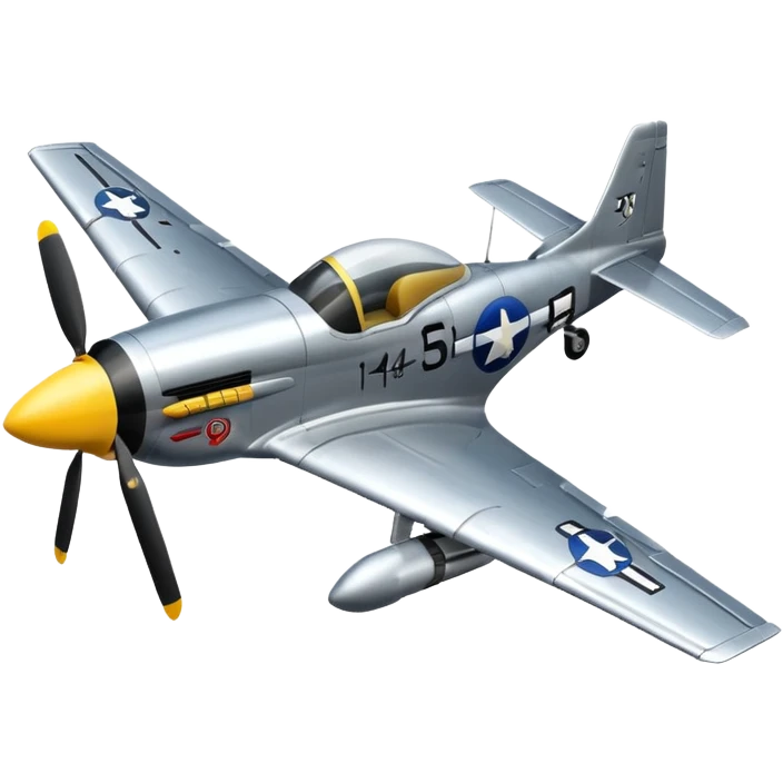 P51 fighter emoji