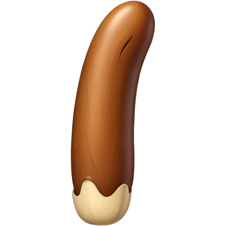 Big brown realistic dick emoji