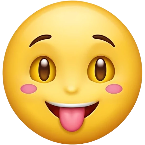 emoji with heart eyes and tongue out emoji