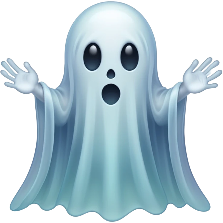 spooky ghost emoji