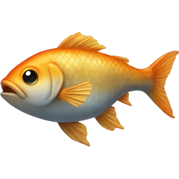 Fish pooping  emoji