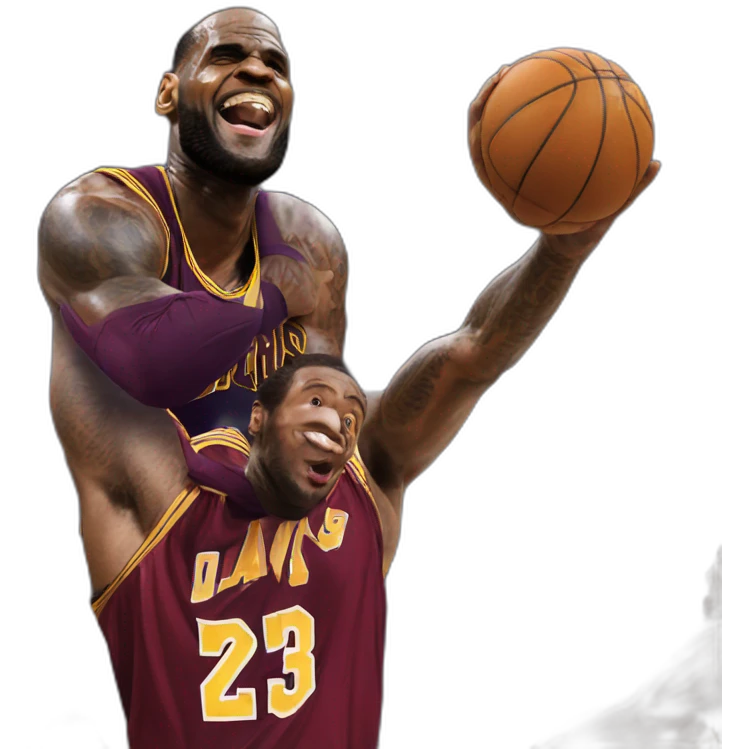 Lebron jams emoji