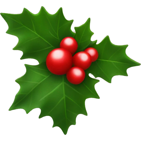 holly berry emoji