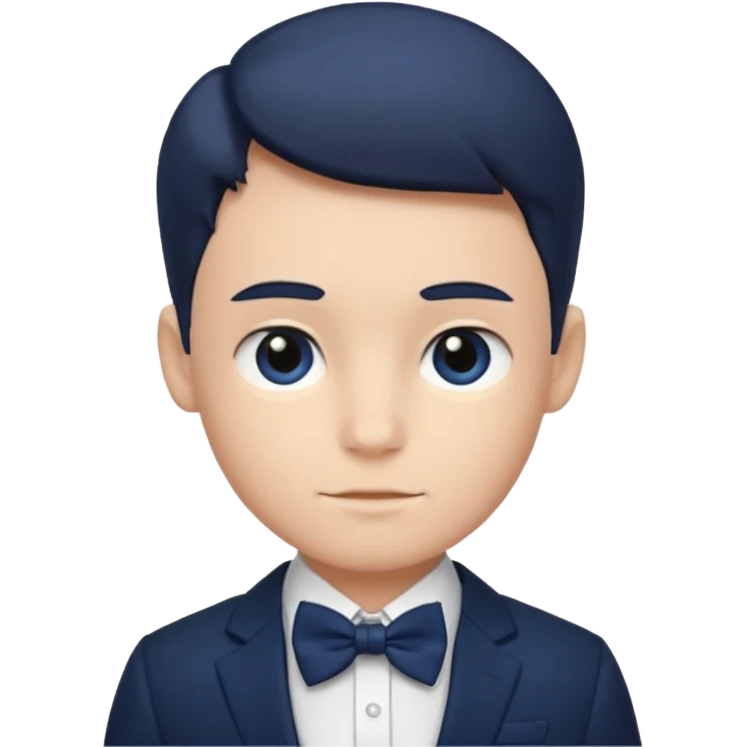 A rich boy emoji