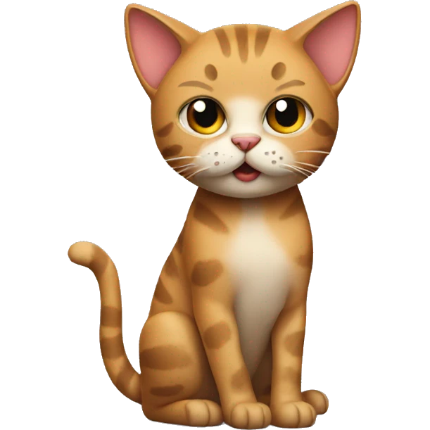Crusty cat  emoji
