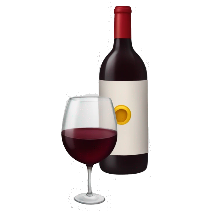 red wine vibes emoji