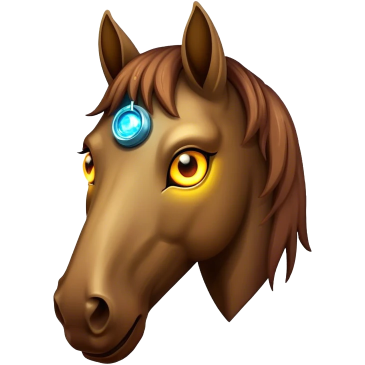 🐴+👀⚡️(only head) emoji