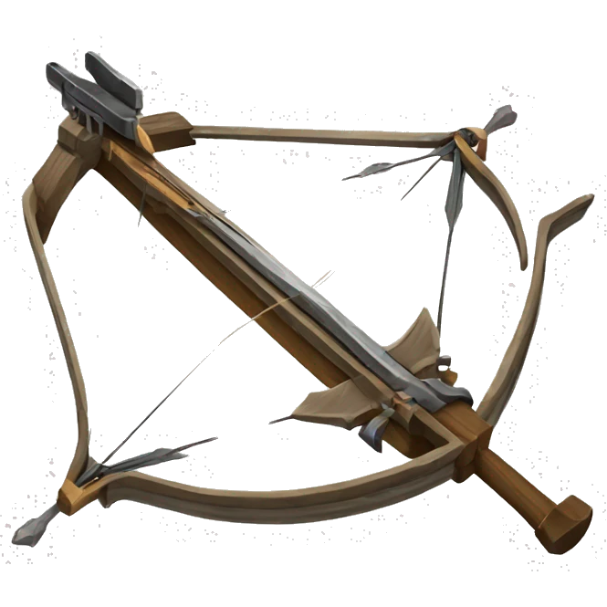 medieval crossbow emoji