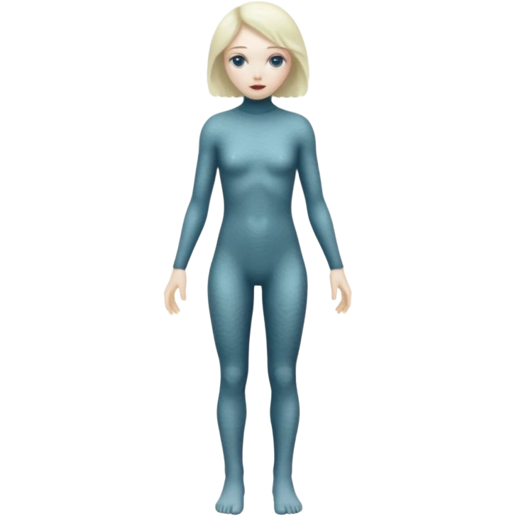 Abstract La Creatura full body emoji