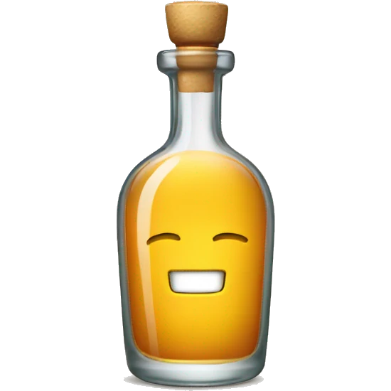 Tequila bottle emoji