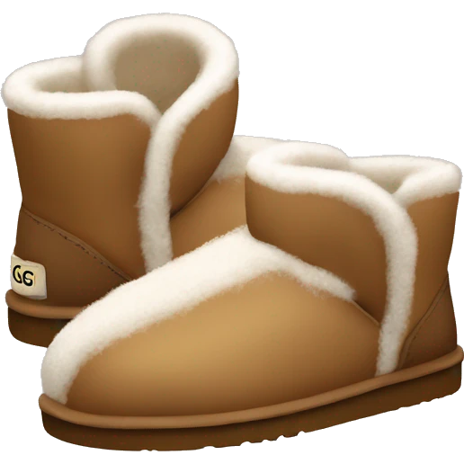 UGG slippers  emoji