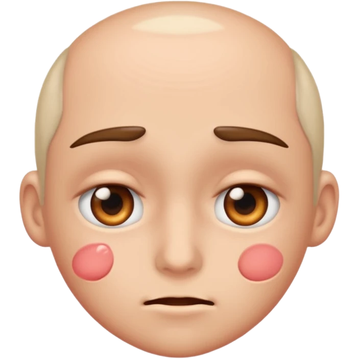 Face with eyes rolling while blushing emoji