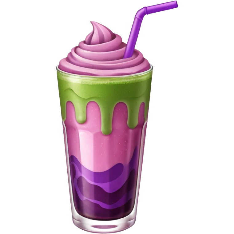 caramel matcha, brown sugar matcha, ribena blackcurrant soda, ribena strawberry soda emoji