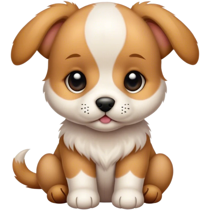 Coquette puppy emoji