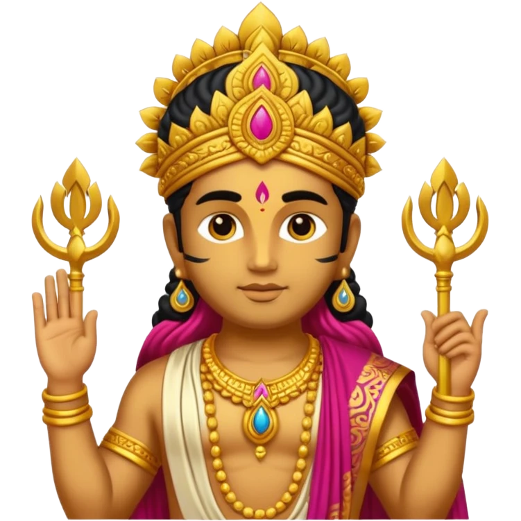 Create god murugan om emoji