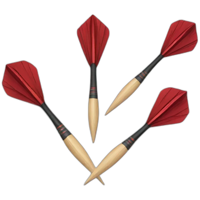 Darts club emoji