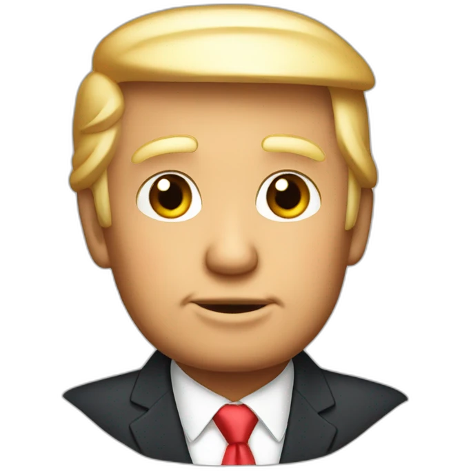 Cute donald trump emoji