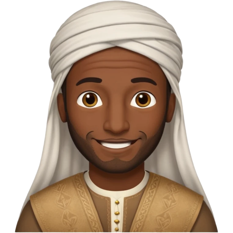 boaz - arab man from the bible no headdress  emoji