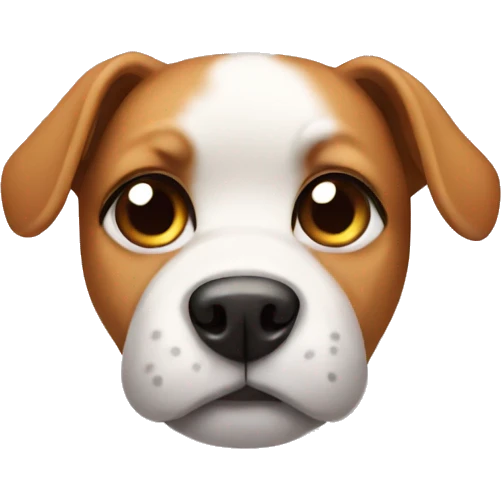 Dog wearing panties emoji