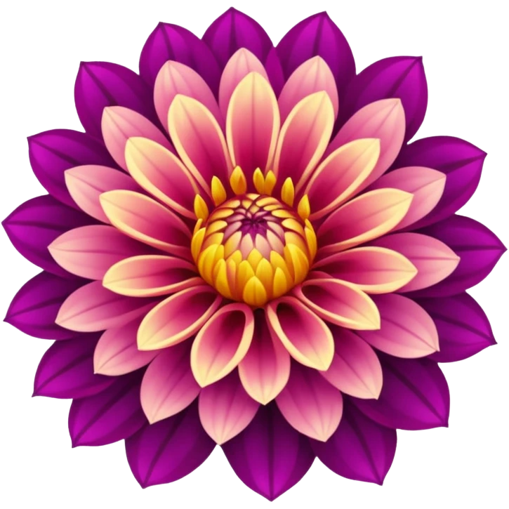 dahlia flower emoji