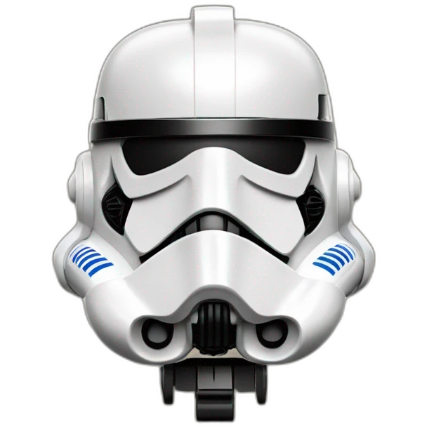 Stikcer of Lego Star Wars Trooper emoji