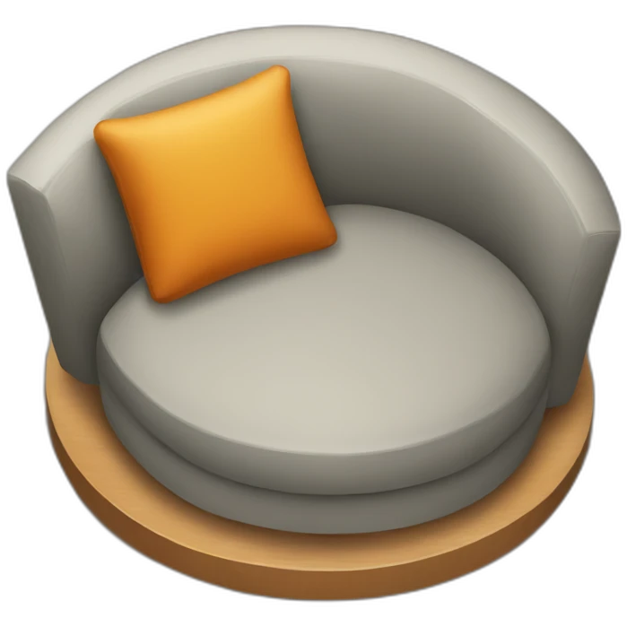 furniture top view emoji