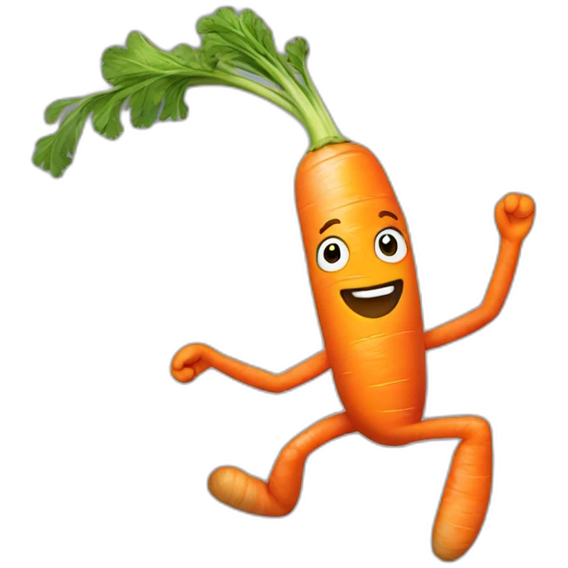 dancing carrot emoji