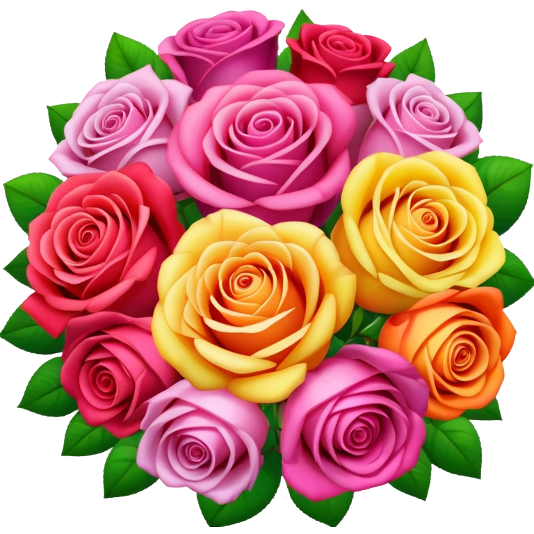 Rose boqout  emoji