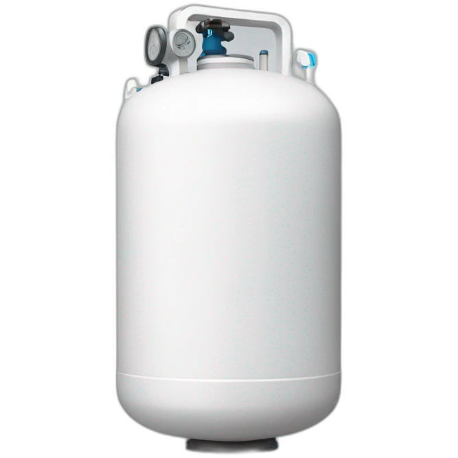 white oxygen tank emoji