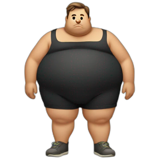 Fat bum emoji