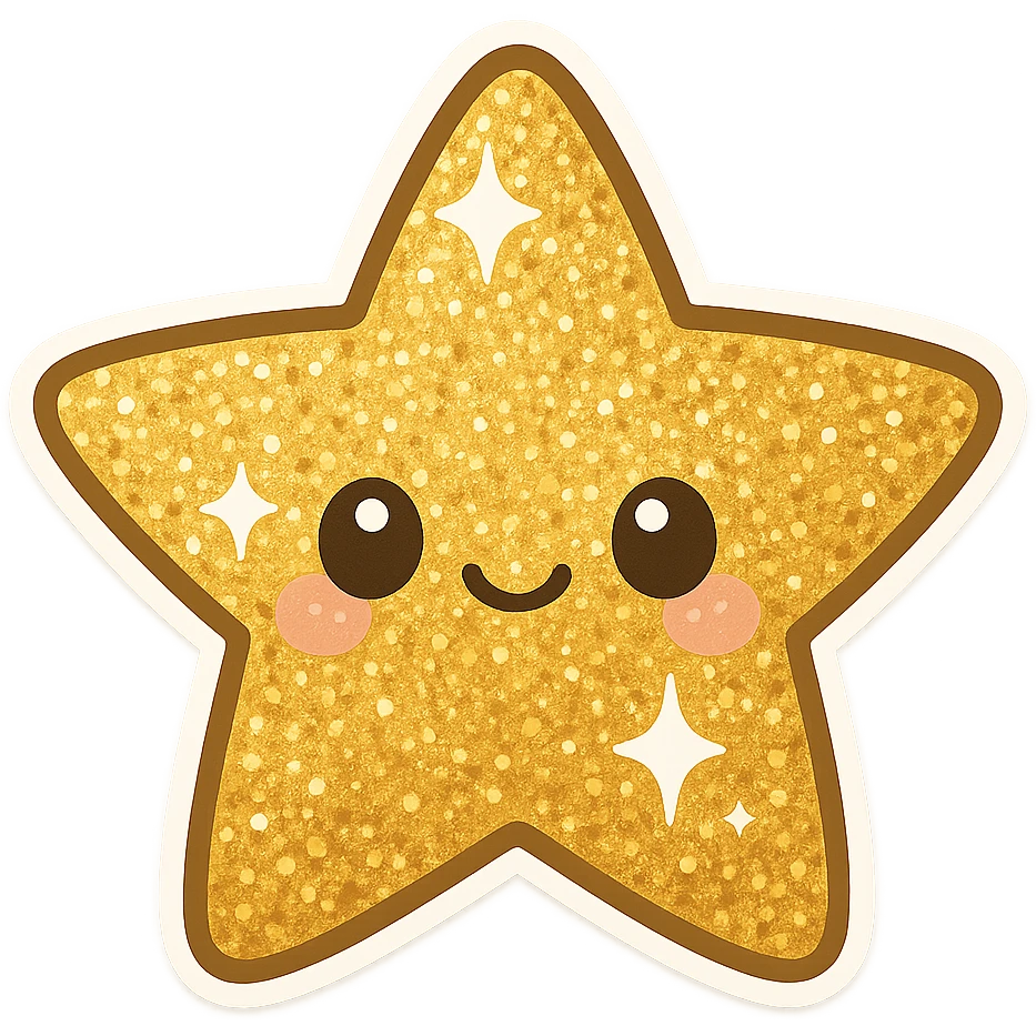 glitter object emoji