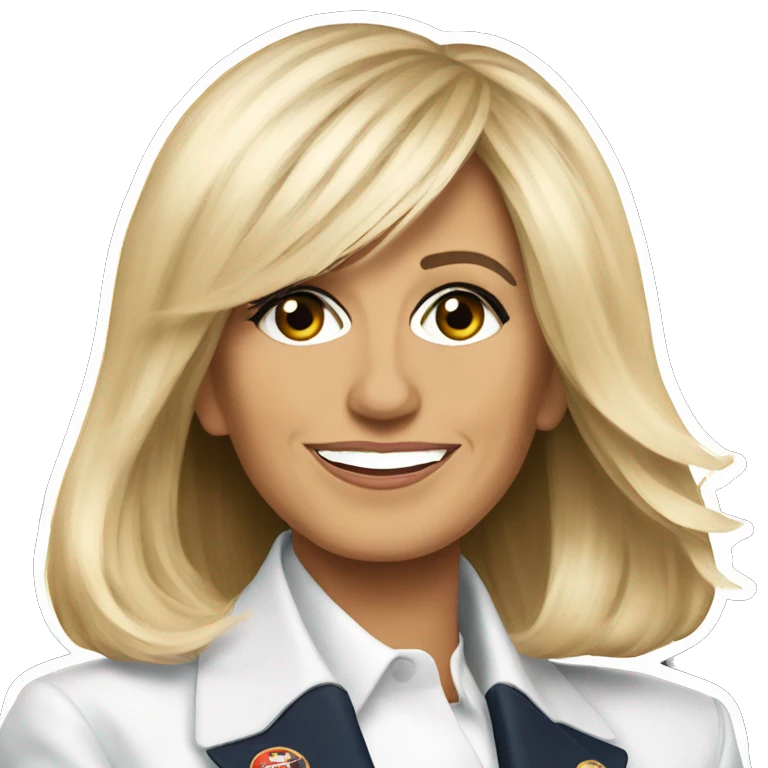 Brigitte macron emoji