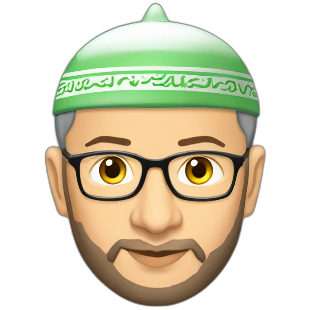 Asaduddin Owaisi emoji
